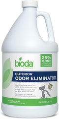 Bioda Probiotic Natural Outdoor Odor Eliminator, 1 gal Refill, Enzyme | Enzyme Cleaner Destroys Cat & Dog Odor, Neutralizer for Lawn, Artificial Grass, and Patios