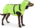Dog Raincoat with Built-in Harness, Dog Rain Jacket with Clear Hood | Rain Coat For Medium Dogs, Doggy Poncho With Leash Hole, Reflective Strips, For Rainy Snowy Weather Walks, Hiking Camping, XL
