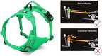 JUXZH Truelove No Pull Dog Harness with Easy Control Handle and 2 Leash Attachments,Reflective Adjustable Pet Vest