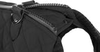 Gooby Fashion Vest Dog Jacket - Black, Large - Warm Zip Up Dog Bomber Vest with Dual D Ring Leash Water Resistant for Small to Medium Dogs