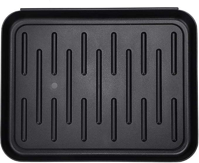OwnMy Black Boot Tray Mat Indoor Plastic Small Shoe Tray Mat for Entryway | Multi-Purpose Boot Tray for Plants Pet Food Dog Water Bowls Cat Litter Box, Boot and Shoes Drying Mat for Indoor and Outdoor