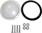 Dog Fence Window - Acrylic Clear View Dome Pet Peek Window - 12.4in for Dog/cat/Horse,Even Children