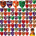 100 Pcs Large Halloween Dog Bandanas Bulk, Pet Costume Accessories by Locmeo