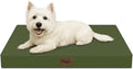 Waterproof Orthopedic Dog Crate Bed for Small Dogs & Cats | Egg Crate Foam, Fits 24x18 Crates, TPU Waterproof Layer, Machine Washable 1680D Oxford Cover, Small Pets Up to 20 lbs