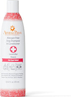 Dog Shampoo and Conditioner - Tearless Shampoo for Cleansing, Grooming, and Conditioning - Hot Spot Treatment Shampoo for Dogs and Puppies - Lavender and Neem 13.5 oz