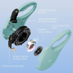 TUG Quest Retractable Dog Leash | 360° Tangle-Free | 16 ft Tape (L, Green)
