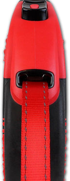 Alcott Kong Ultimate Retractable Dog Leash, Extra Large, Red, 16' Long