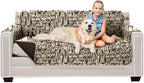 Sofa Shield® Couch Slip Covers for Dogs, Reversible Furniture Protector with Strap, Stain and Tear Resistant Cushion Cover, 62 inch Seat, Machine Washable Slipcover Dog Pets Cats, Dogs