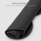 PWTAA Dog Food Mat Anti-Slip Silicone Dog Bowl Mat Thicker Pet Placemat Waterproof Cat Feeder Pad with Raised Edge Puppy Kitten Feeding Mats Suitable Small Medium-Sized Dogs Cats Eating Tray