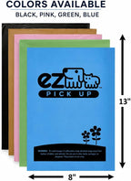 1000 Pet Waste Disposal Dog Poop Bags EZ Pick Up Bag | pink, large size 8"x13", doggy clean up poopy training bags