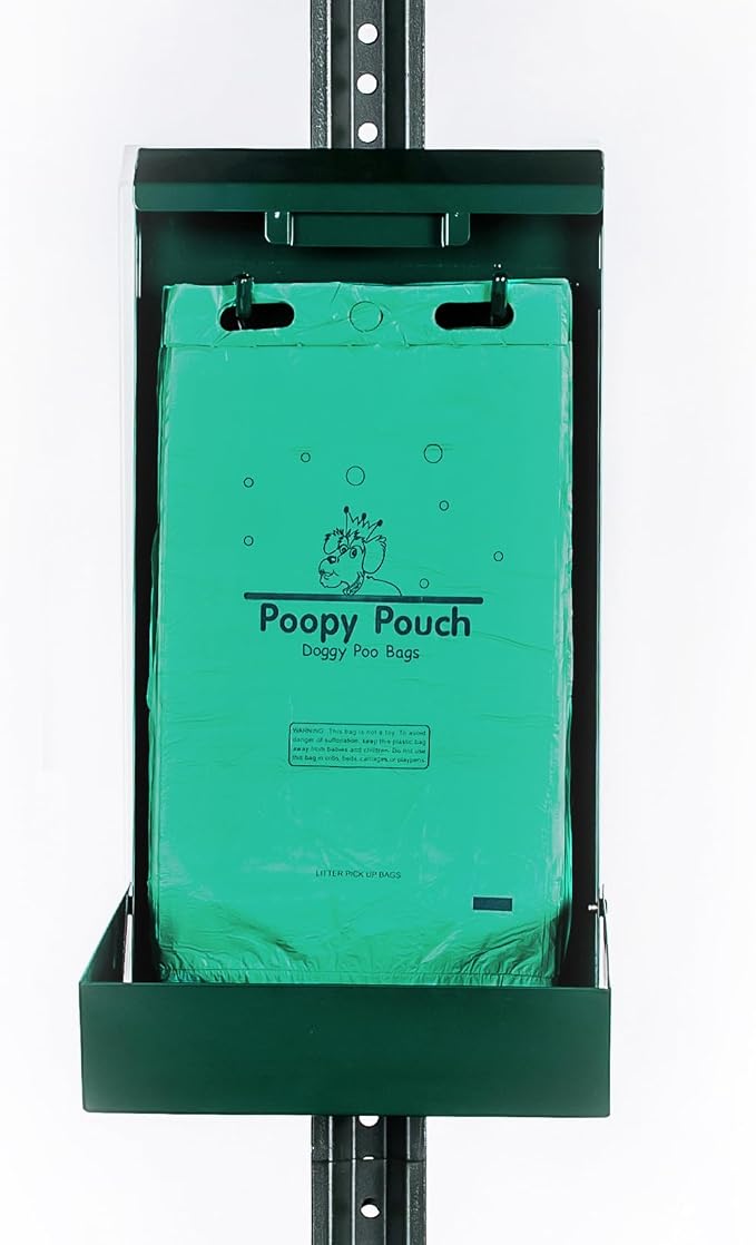 Header Pet Waste Station Bags - 2,400pcs of 8" x 13" Hanging Dog Waste Station Bags - Light, Durable, & Opaque Design - Single-Pull & Easily Disposable Refills