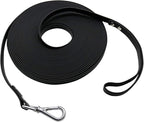 Waterproof Long Dog Leash Recall Training Lead 5 10 16 30 50 Foot for Large Medium Small Dogs Outdoor Training Walking Playing and Camping