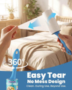 POPCHOSE Lint Roller for Pet Hair Extra Sticky, 720 Sheets | Dog and Cat Hair Remover for Clothes, Furniture, Couch, Lint Roller for Carpet