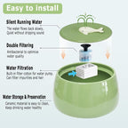 Cat Water Fountain Replacement Filters,6 Packs Water Bowl Filters | Activated Carbon Filters, Ceramic Cat Water Fountain Filters for Automatic Pet Water Dispenser for Cats Indoor Drinking