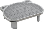 SpaceTime Cat Litter Mat Litter Trapping Mat,20.08"x15.94"x5.91"Large Dual-Layer Cat Litter Box Mat for Kitty,Floor Protection,Waterproof Urineproof(Grey)
