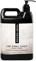 Pride and Groom The Final Coat | Grooming Conditioner that Extends The Life of a Groom | Tearless All Natural Ingredients that Untangle, Nourish, and Add Shine for All Dogs – 128oz