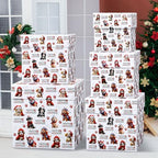 Roowest 5 Pcs Christmas Nesting Gift Boxes with Lids Dog Stackable - Image 4