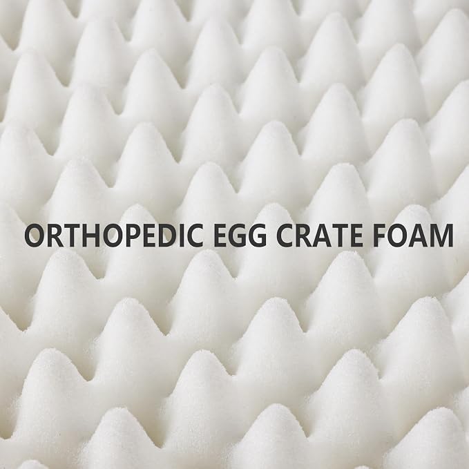 Patas Lague Orthopedic Large Dog Bed Pet Sofa Beds 36''X24'' Purple | L Bolster Egg-Crate Foam Dog Couch For Large Sized Dogs, Waterproof Removable Washable Cover, Pet Mat with Nonskid Bottom