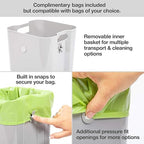 PetFusion Replacement Waste Bags, Litter and Outdoor Disposal, Leakproof | Holds over ten pounds without tearing, fits indoor and yard use, works well for cats and dogs alike every day, vet approved