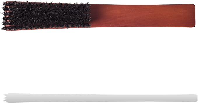 Pet Hair Brush for Clothes & Suits – Fabric Brush to Remove Dog & Cat Hair, Lint and Dandruff – Safe for Wool and Delicate Fabrics – Wooden Handle – Made in Germany