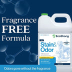Eco Strong Pet Stain and Odor Remover - Cat Urine Enzyme Cleaner, Urine Destroyer for Dogs, Pet Urine Enzyme Cleaner [All New Fragrance Free] - 160oz Bundle