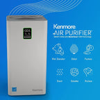 Kenmore Air Purifier with H13 True HEPA Filter, Covers Up to 2300 Sq.Foot