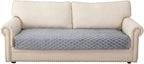 Eismodra Couch Cover,Sectional Couch Covers,Sofa Covers for 3 Cushion Couch,Anti-Slip Sofa Slipcovers for Dogs Cats Kids Loveseat Recliner L Shaped Armrest Backrest,Light Gray 36''x47''(Only 1 Piece)