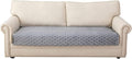 Eismodra Couch Cover,Sectional Couch Covers,Sofa Covers for 3 Cushion Couch,Anti-Slip Sofa Slipcovers for Dogs Cats Kids Loveseat Recliner L Shaped Armrest Backrest,Light Gray 43''x94''(Only 1 Piece)