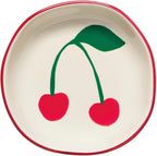 Jubilee Stoneware Pinch Bowls, Very Cherry