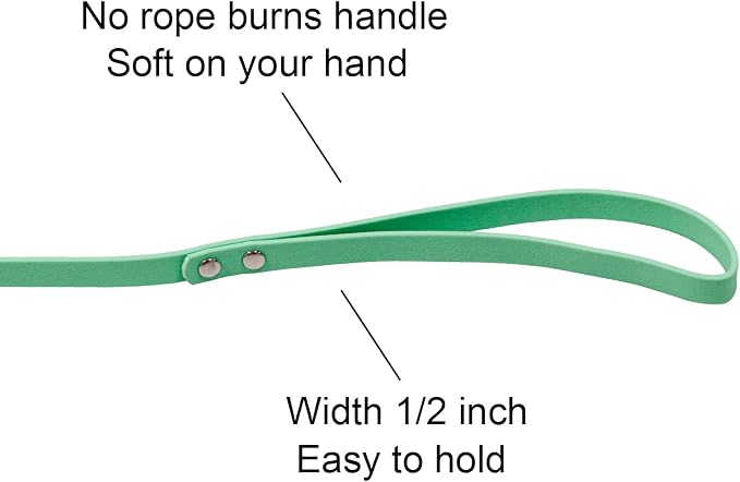 Waterproof Long Dog Leash Recall Training Lead 5 10 16 30 50 Foot for Large Medium Small Dogs Outdoor Training Walking Playing and Camping