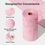VETRESKA Cherry Blossom Scented Dog Poop Bags, Leak Proof, 300 Counts | Extra Thick and Large Pet Waste Bags for Dog Walking and Cat Litter, 20 Refill Rolls