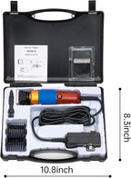 200W Electric Sheep Shears – Professional Animal Clippers with 2 Blades, 10ft Cord, Low-Noise & Safe Design for Sheep, Goats, Alpacas, Horses, Dogs, and Rabbits