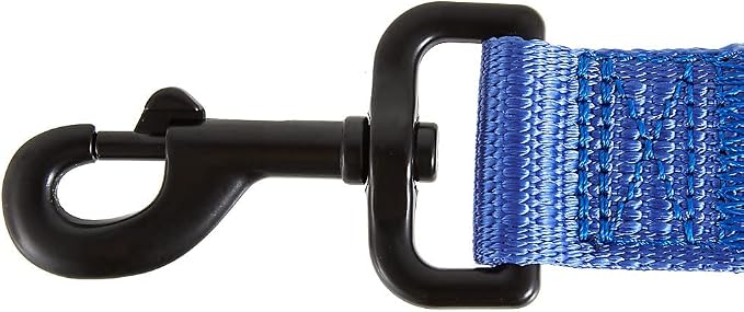 KONG Max HD Traffic Handle Ultra Durable Quick Control Leash 6' (Blue)