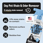 Sunny & Honey Oxy Stain Remover Cleaner Spray, Unscented, (32 fl oz) | Instant Stain & Odor Removal - Residue Free - Color Safe - Solution for Mattresses, Fabrics, Rugs, Carpets & Furniture