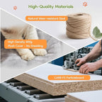Taoqimiao 79in Cat Tree, Tall Large Cat Tower for Indoor Adult Cats S10W | Easy assembly, Sturdy, Multi Level, Easy Clean, Cozy Condo, Perches, Baskets, Suitable for Kittens and Adult Cats
