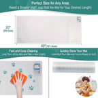 SEERWAY Scat Pet Shock Mat with Tester for Dog & Cat: 3 Training Modes | Keep dogs & cats off couch, bed, counter top Indoor, Build No-Pet boundary, Easy to clean, use and store, Battery operated