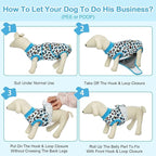Kuoser Dog Recovery Suit After Surgery, Spay Neuter Surgical Suit for Dogs | Post Surgery Anti-Licking Dog Onesie Protects Wounds and Incisions, E-Collar & Cone Alternative Bodysuit for Female Male Dogs