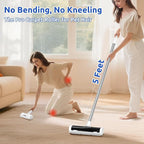 ACE2ACE A3 Pro Carpet Roller for Pet Hair, Carpet Pet Hair Removal Tool | Reusable Large Lint Rollers, 5 Feet Long Handle No Bending No Kneeling, Cat Dog Hair Remover for Carpet, Rugs, Mats, Black