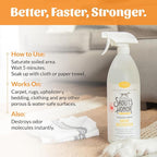 SKOUT'S HONOR Dog Urine Destroyer, 35 oz | Better, Faster, Stronger Pet Urine Odor Eliminator for Carpets, Upholstery and other Indoor Surfaces