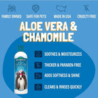 Bio-Groom Wild Honeysuckle Dog Shampoo, Natural Scent, 12 fl oz, 1-Pack | Pet Shampoo, Aloe Vera, Chamomile, Cat & Dog Bathing Supplies, Puppy Wash, Cruelty-Free, Made in USA, Quick Rinse
