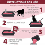 ARM & HAMMER Clump & Seal Platinum Clumping Cat Litter, Exclusive, 27.5 Lbs | Clumping Litter, Rock-Hard Clumps, Baking Soda Odor Eliminators, 14-Day Odor Control