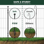FXW MiniPaws Dog Playpen, Indoor, Yard & RV Camping, 20" H, 32 Panels | Portable, Expandable Layout, Tool-Free Setup, For Puppies & Small Dogs