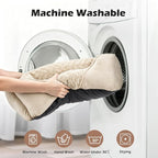 INVENHO XX-Large Dog Bed Rectangle Washable Orthopedic Soft Calming Sleeping Durable Pet Cuddler with Anti-Slip Bottom