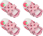 Cute Strawberry Dog Boots, Slip Pet Shoes for Sm Dogs Teddy Hon Pomeranian, Dog or, Breathable Dog Shoes (Number 2)