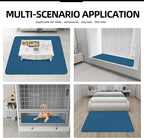 Easy-Going Sectional Couch Covers for Dogs L Shape Sofa Cover Reversible Sofa Slipcover Chaise Lounge Cover Furniture Protector Cover for Pets Dog Cat (42 x 68 inches, Peacock Blue/Peacock Blue) | Soft Sofa Slipcover For Dogs, Fits Left/Right Chaise Lo...