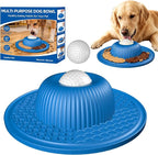 Multi-Purpose Silicone Slow Feeder & Lick Mat for Dogs & Cats (Blue)