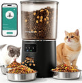 Automatic Cat Feeder for 3 Cats with WiFi Control, Anti-Jam System, 6L | Fresh-Keeping Cat Food Dispenser with Dual-Effect Desiccant System, 10S Voice Recorder for Cats and Small Dogs