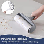 Lint Roller Refills 8", 240 Sheets, for Scotch-Brite, Extra Sticky | 4-pack, 60 sheets each. Easy tear-off. Fits 8" rollers with 1.75" core. for pet hair, dust, lint on clothes, sofas, and cars.