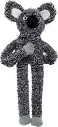 BUYPOW Koala No Stuffing Dog Toys for Large Dogs, Squeaky Crinkle Interactive Dog Animals Toys, Plush Teething Toys to Keep Them Busy, Cute Funny Dogs Gifts for Small Medium Large Breed