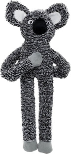 BUYPOW Koala No Stuffing Dog Toys for Large Dogs, Squeaky Crinkle Interactive Dog Animals Toys, Plush Teething Toys to Keep Them Busy, Cute Funny Dogs Gifts for Small Medium Large Breed